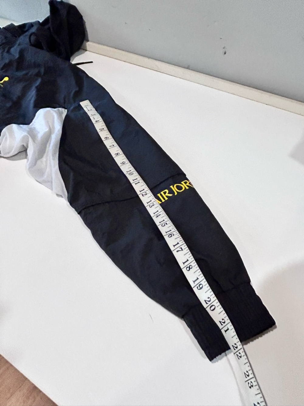 Nike Black Windbreaker Jacket with Neon Yellow, Green & Pink Graphic - Picture 13 of 16